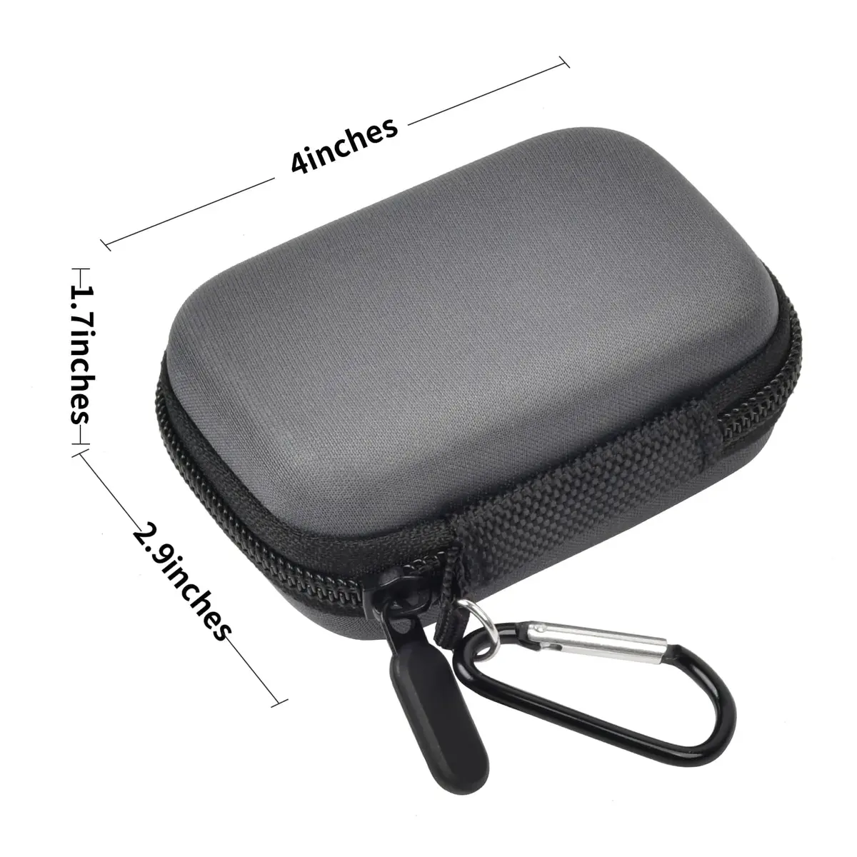 ANKHOH Carrying Case for Crucial X10/X9 Pro SSDs | 10.16cm x 7.49cm x 4.39cm (4" x 2.9" x 1.7") - view 5