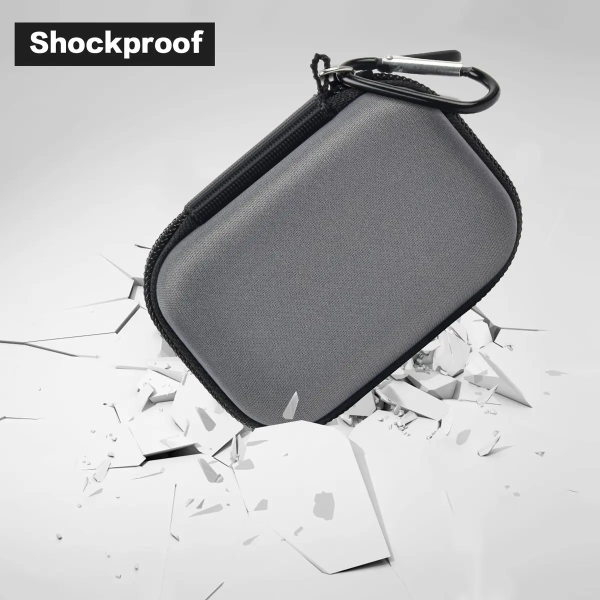 ANKHOH Carrying Case for Crucial X10/X9 Pro SSDs | 10.16cm x 7.49cm x 4.39cm (4" x 2.9" x 1.7") - view 4