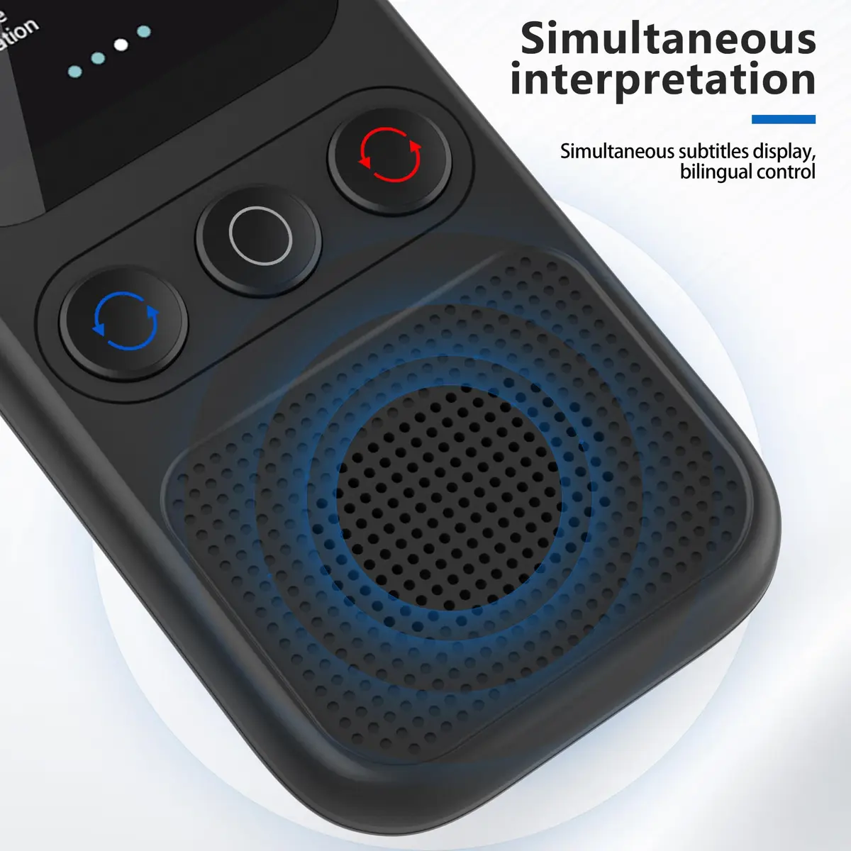 Rodxegu Language Translator Device 138 Languages Supported | Instant Offline Voice Translator for Travel Business Learning - view 5