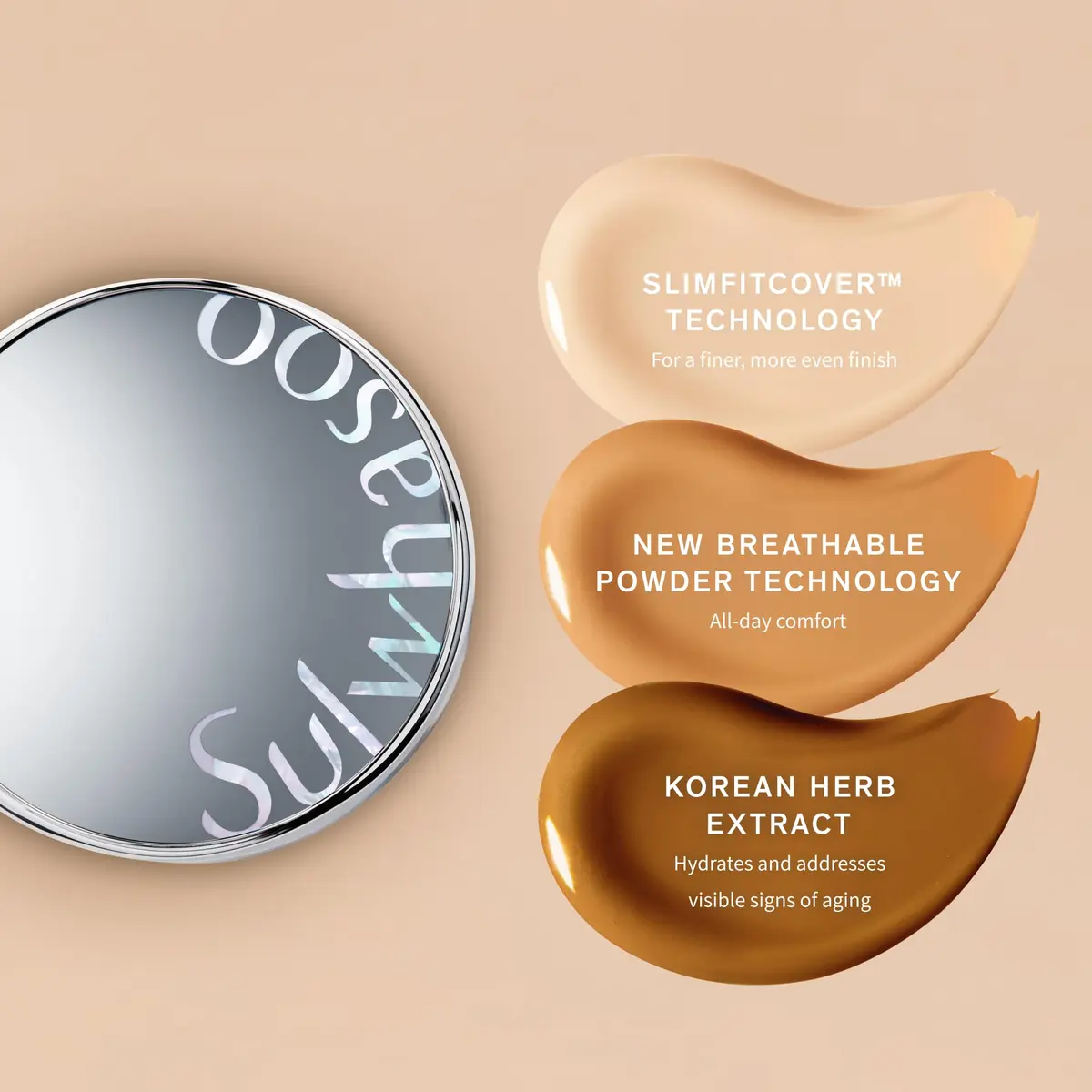 Sulwhasoo Perfecting Cushion SPF 46 Foundation | Korean Cushion Foundation for All Skin Types - view 5