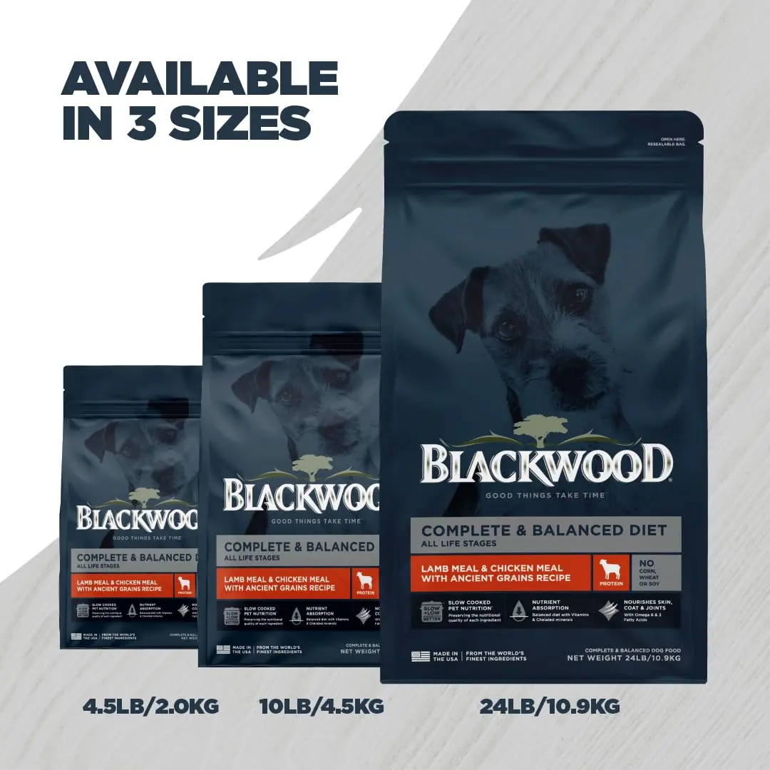 Blackwood Complete Premium Dry Dog Food, Lamb Meal & Brown Rice | Supports Digestion & Coat (120 chars) - view 9