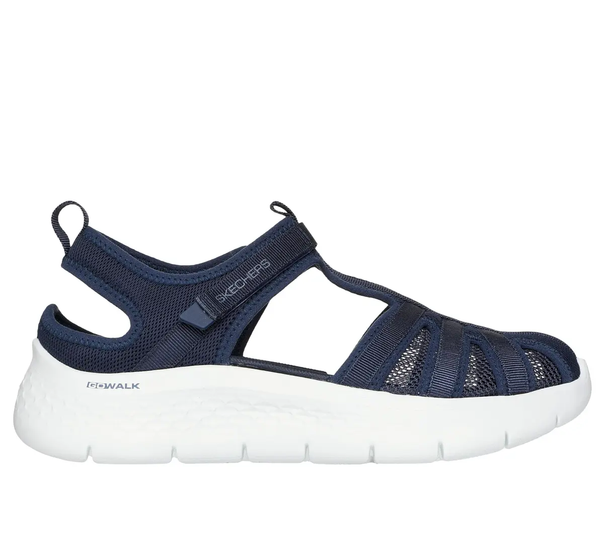 Skechers Women's On-The-Go GO Walk Flex Sandal - Jill, Navy, 7 | Vegan, Lightweight, Supportive - view 2