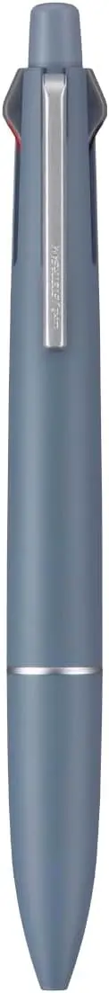 Uni Jetstream 4&1 Multi-Function Ballpoint Pen 0.5mm (Black, Red, Blue, Green Ink + 0.5mm Pencil) Steel Blue | Smooth Writing Instrument - main product image