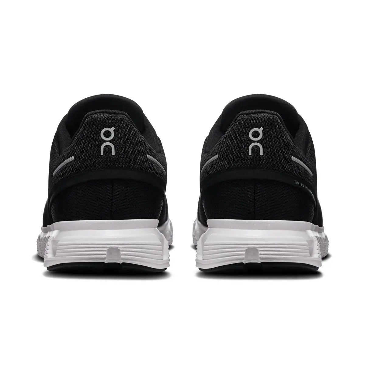 On Men's Cloud 6 Sneakers, Black & White, US 8.5 | Cushioned Support for Active Men - view 6