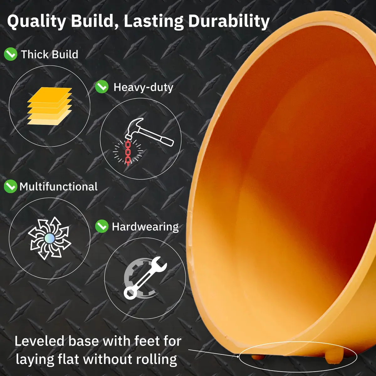 Kit King USA O Ring Sizer Cone & Seal Puller | Imperial AS568 Sizes | 17.5 inch Tall, Heavy Duty - view 6