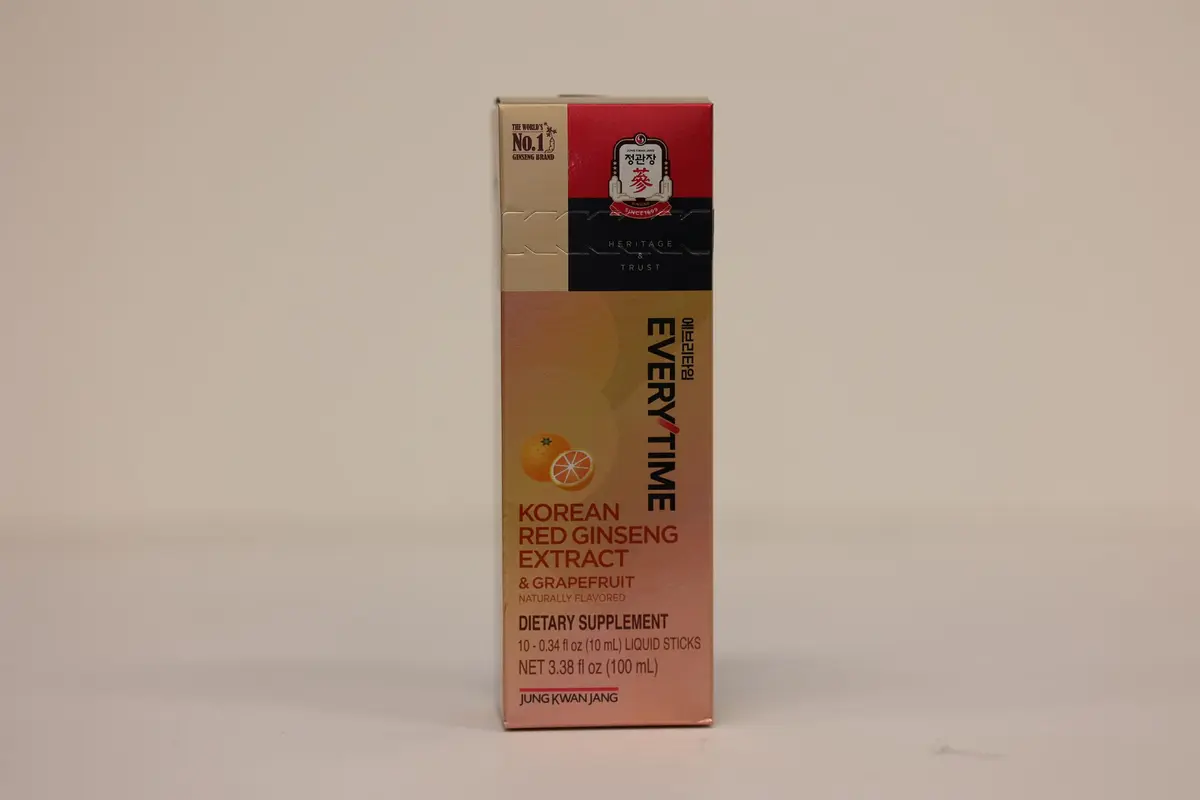 JUNG KWAN JANG Everytime Korean Red Ginseng Extract & Grapefruit 10 Sticks | Vegan Ginseng Root Energy Drink Support - view 9