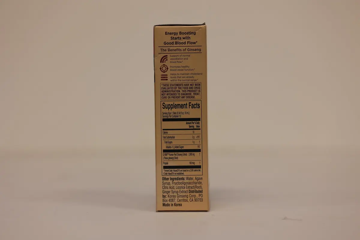 JUNG KWAN JANG Korean Red Ginseng Extract 2000mg | Energy & Immunity Boost, Caffeine-Free, 10 Sticks - view 9