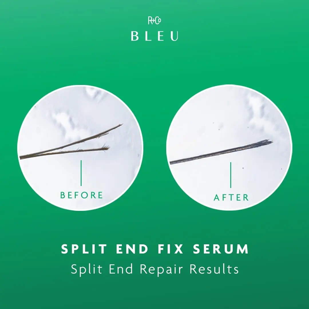 R+Co BLEU SPLIT END FIX Serum, 2 Fl Oz | Weightlessly seals, softens & protects split ends - view 3