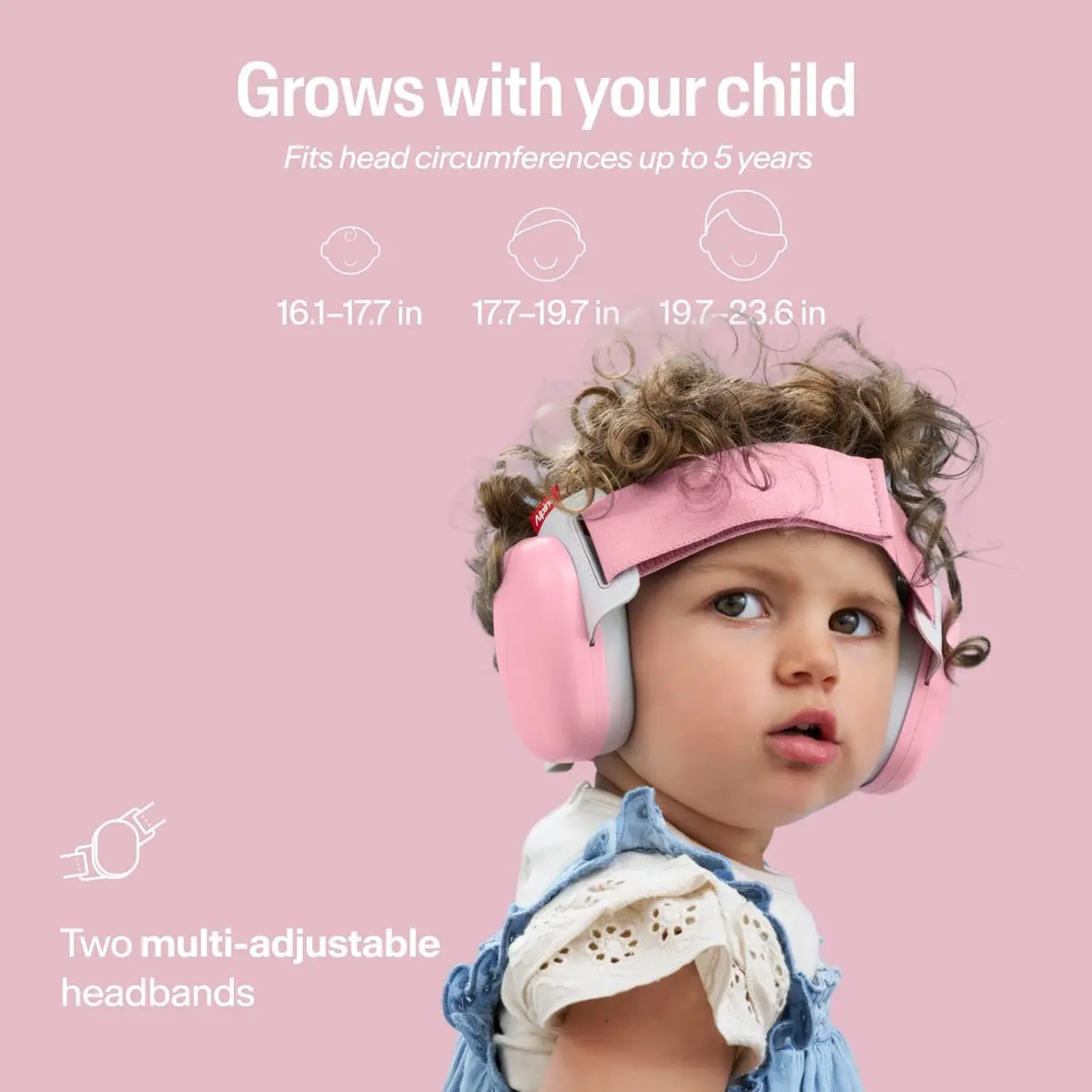 Alpine Hearing Protection Baby Ear Muffs Noise Reduction | Toddler Ear Defenders, 24dB, CE & ANSI Certified - view 6
