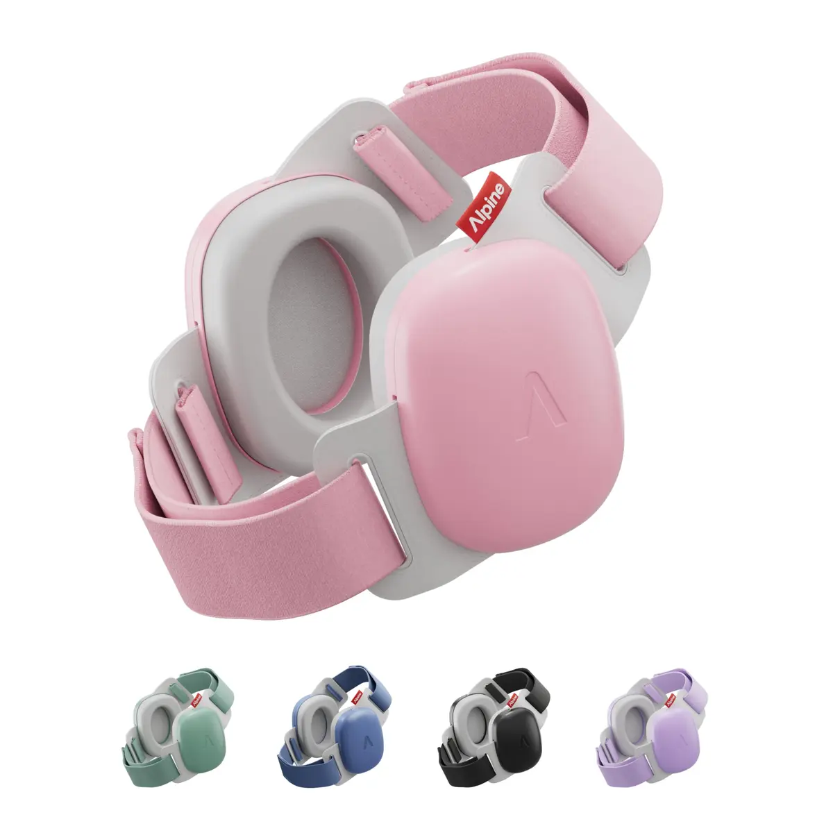 Alpine Hearing Protection Baby Ear Muffs Noise Reduction | Toddler Ear Defenders, 24dB, CE & ANSI Certified - main product image
