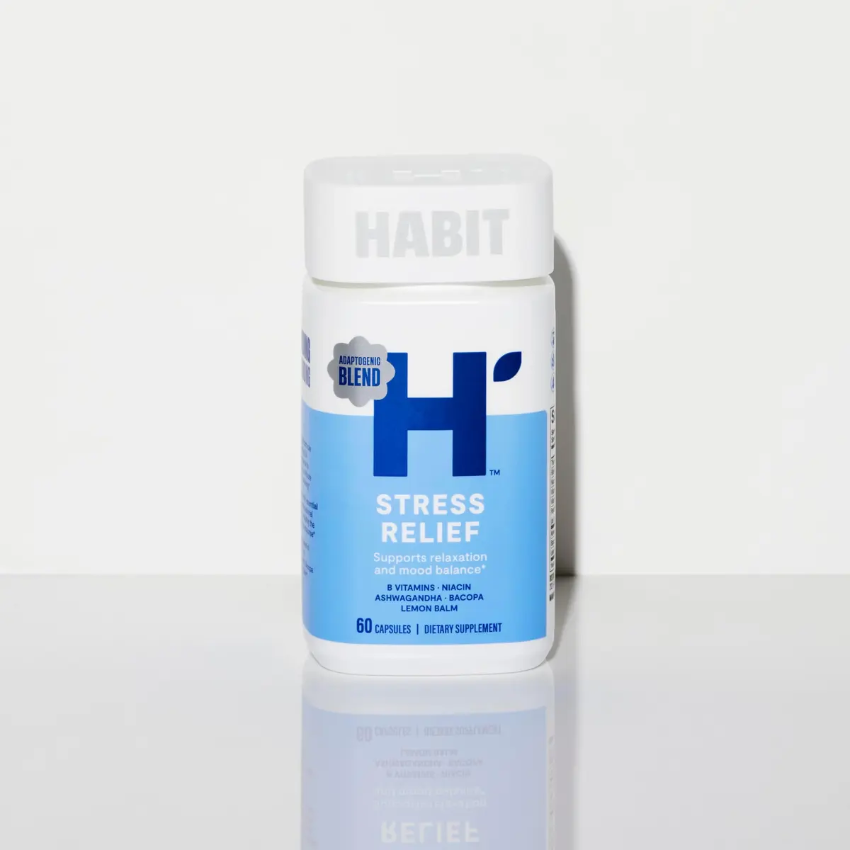 Health By Habit Stress Relief Capsules 60 | Supports Relaxation & Mood Balance, Vegan, Non-GMO - view 6