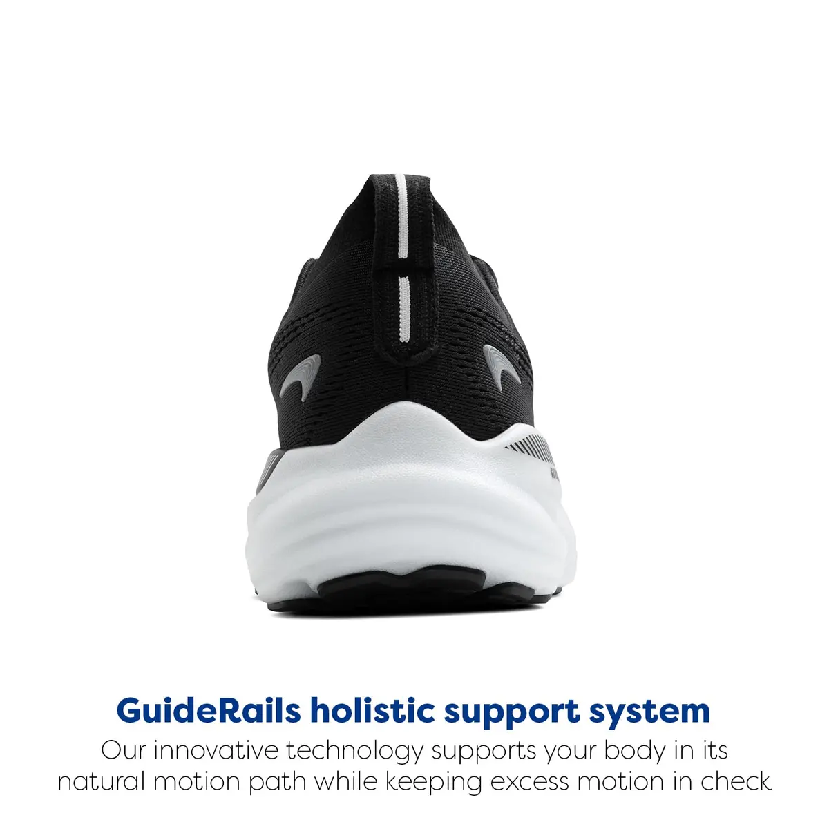 Brooks Glycerin GTS 22 Supportive Running Shoe - Black/Grey/White - 11.5 Medium - view 3