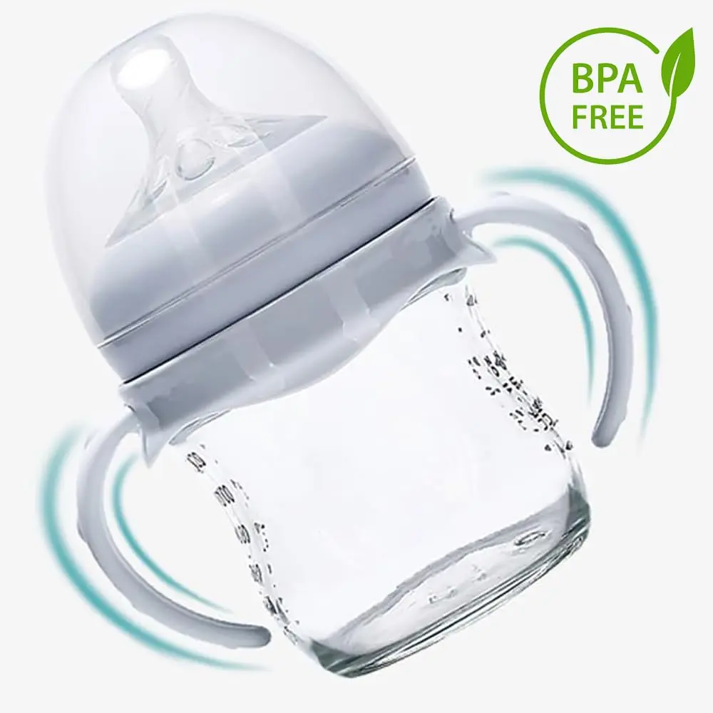 ROMIRUS Baby Bottle Handles for Philips Avent Natural Baby Bottle (Set of 6) | Ergonomic Grip for Self-Feeding - view 5