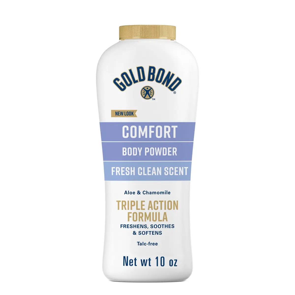 Gold Bond Friction Defense Stick 1.75 oz & Comfort Body Powder 10 oz Bundle | Unscented & Talc-Free Formula - view 5