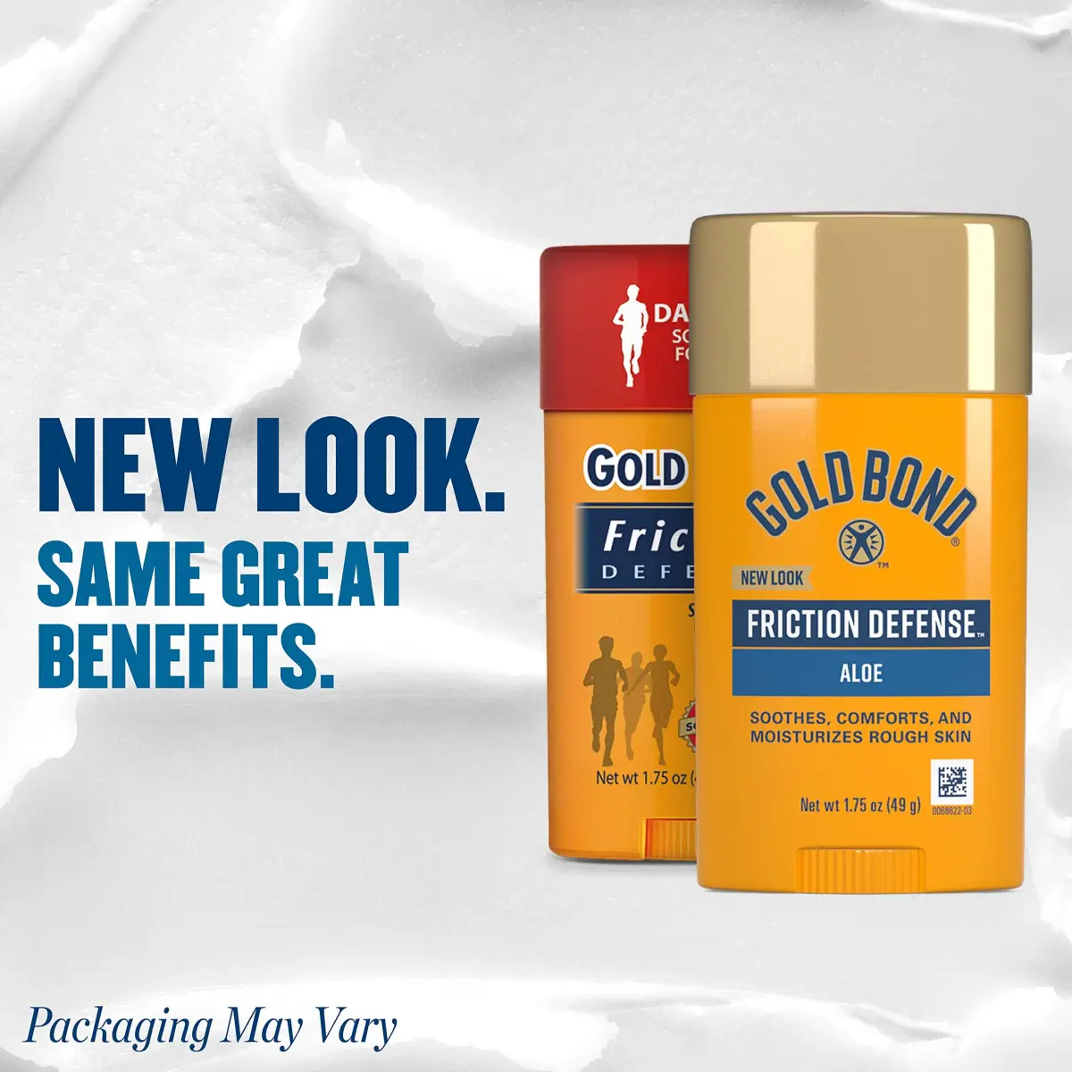 Gold Bond Friction Defense Stick 1.75 oz & Comfort Body Powder 10 oz Bundle | Unscented & Talc-Free Formula - view 3