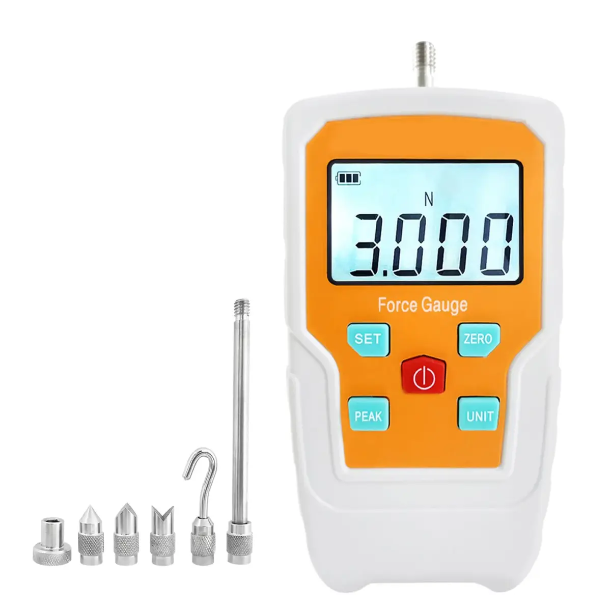 Soonkoda Digital Force Gauge 3N (0.65lb) | Precision Push Pull Meter for Destructive Testing - main product image