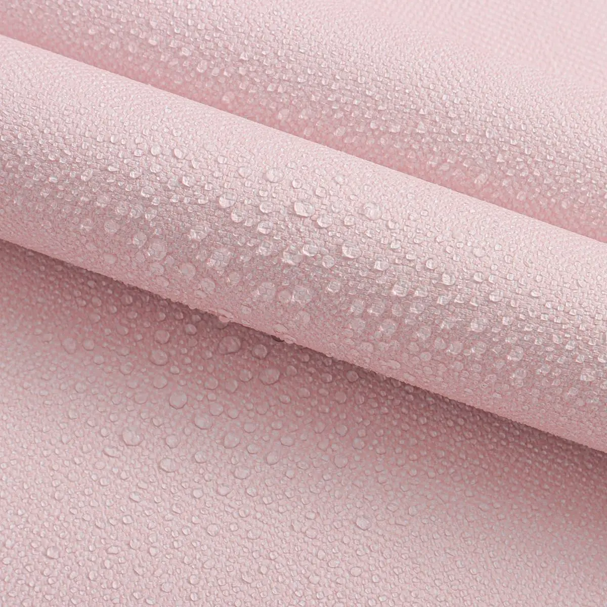 lenify Pink Peel and Stick Wallpaper Grasscloth Paper 15.7in x 196.8in | Vintage Linen Style, Waterproof, Easy to Install - view 6