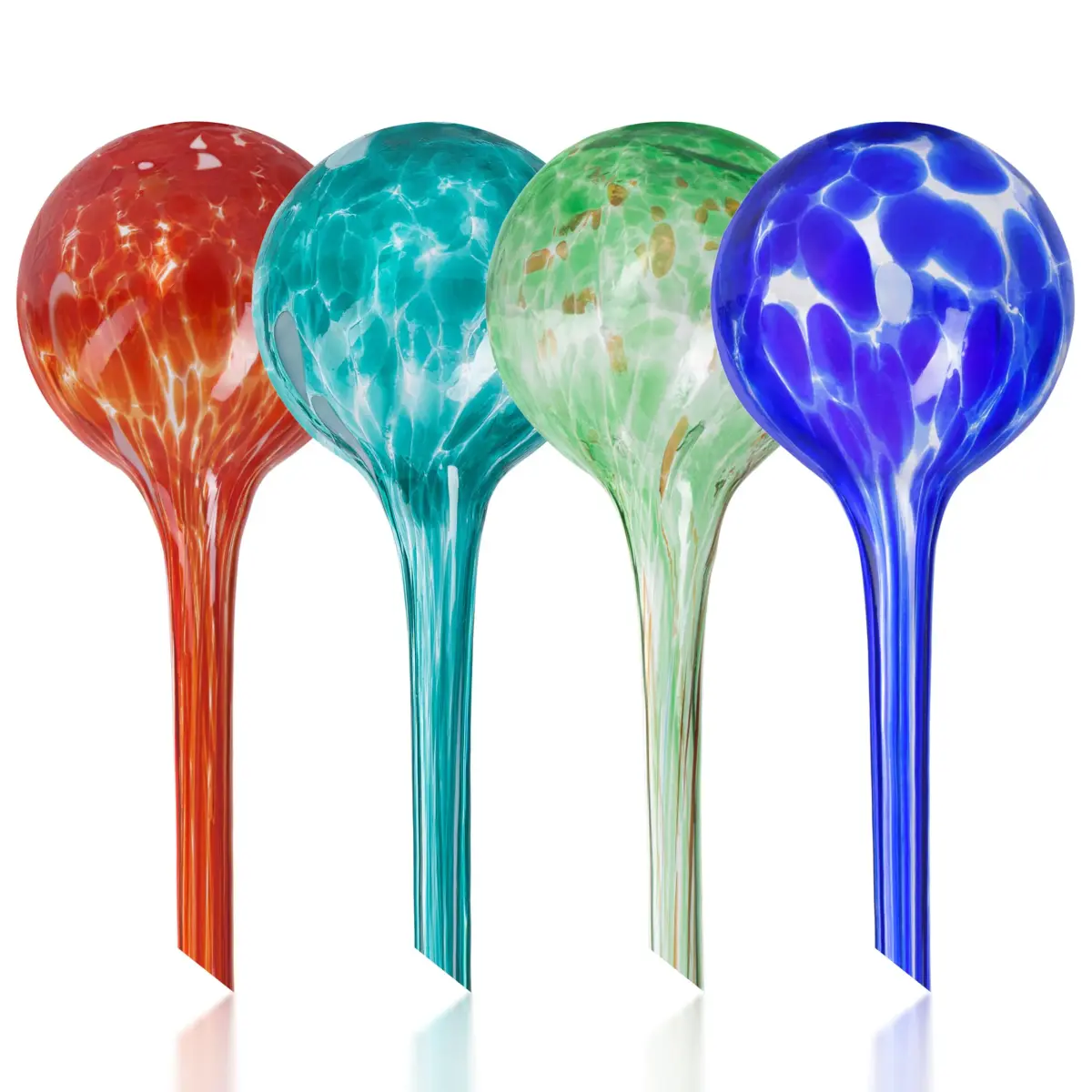 Mission Gallery Plant Watering Globes Set of 4 Small | 100ml Capacity for 5-Day Irrigation - main product image
