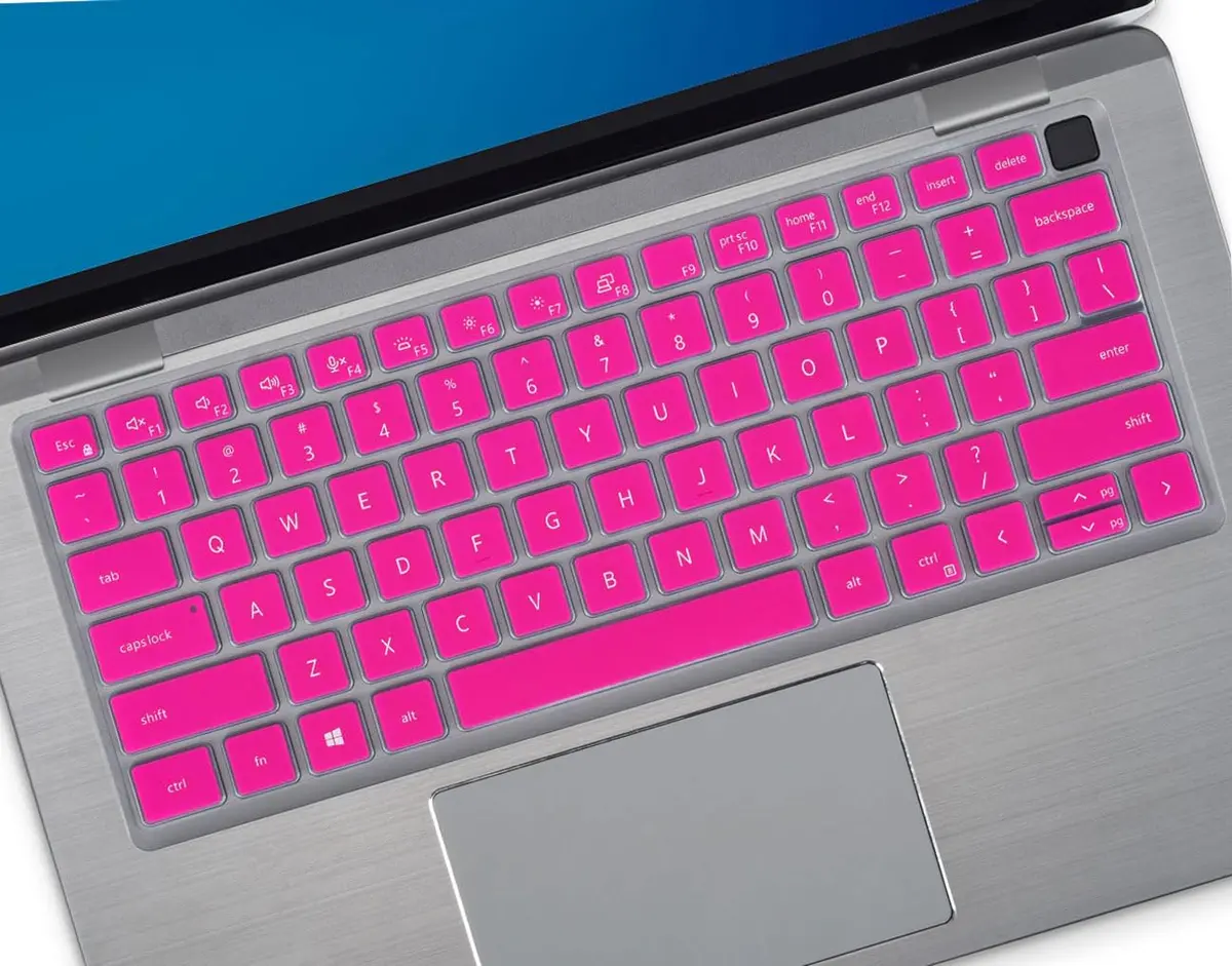 CASEDAO Pink Keyboard Cover Skin for Dell Latitude 14" 7440 5440 7430 5430 5431 9430 7420 5420 9420 7410 16" | US Layout - main product image