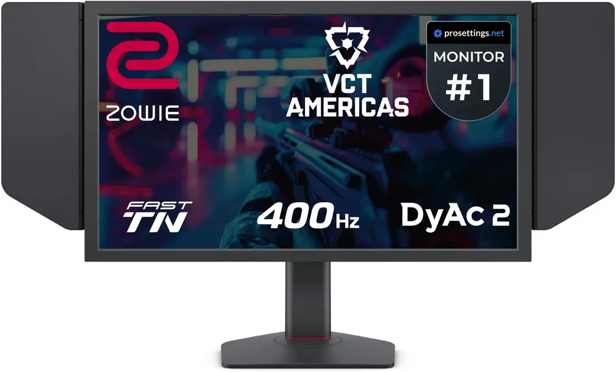 BenQ Zowie XL2566X+ 24.1 DyAc 2 400Hz Fast TN Gaming Monitor for Esports | Ultra-Responsive 24-inch TN Panel - main product image