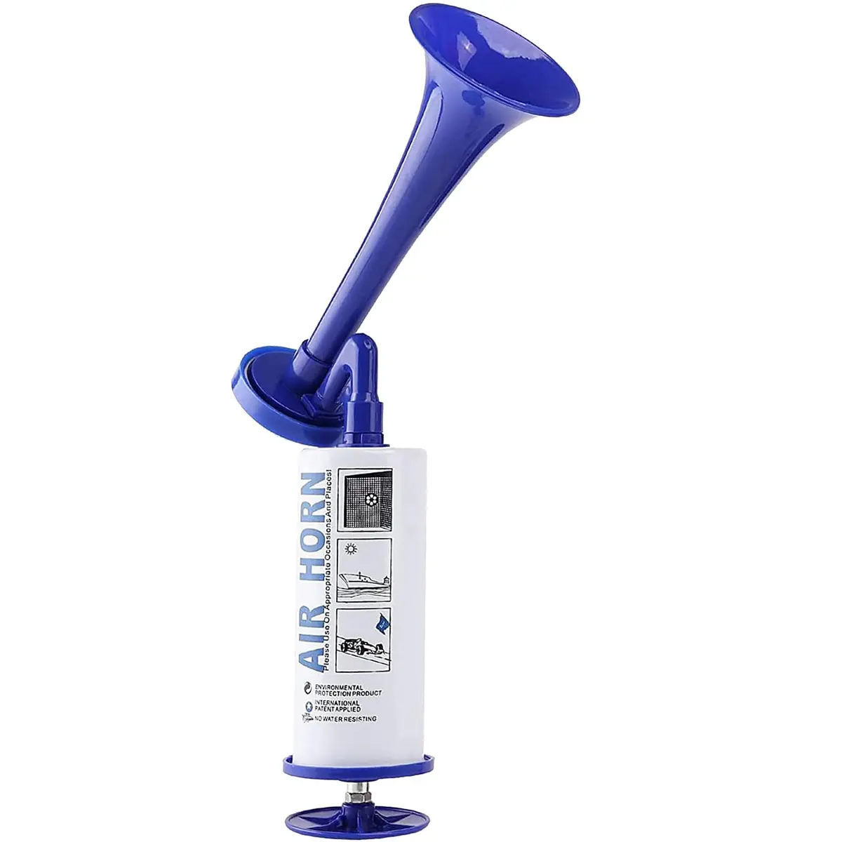 Qidoe Handheld Air Horn 130dB | Loud Marine & Sporting Noisemaker for Outdoors & Safety - main product image