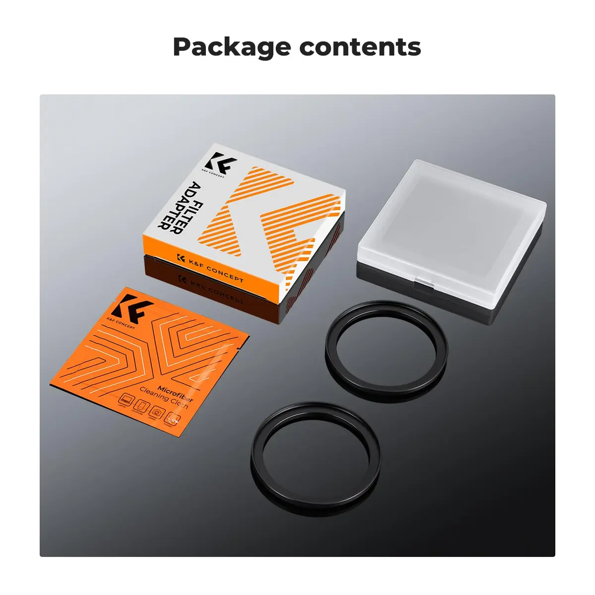K&F CONCEPT 55-82mm Step-Up Ring Adapter | Durable Aluminium Alloy, Converts 55mm to 82mm - view 7