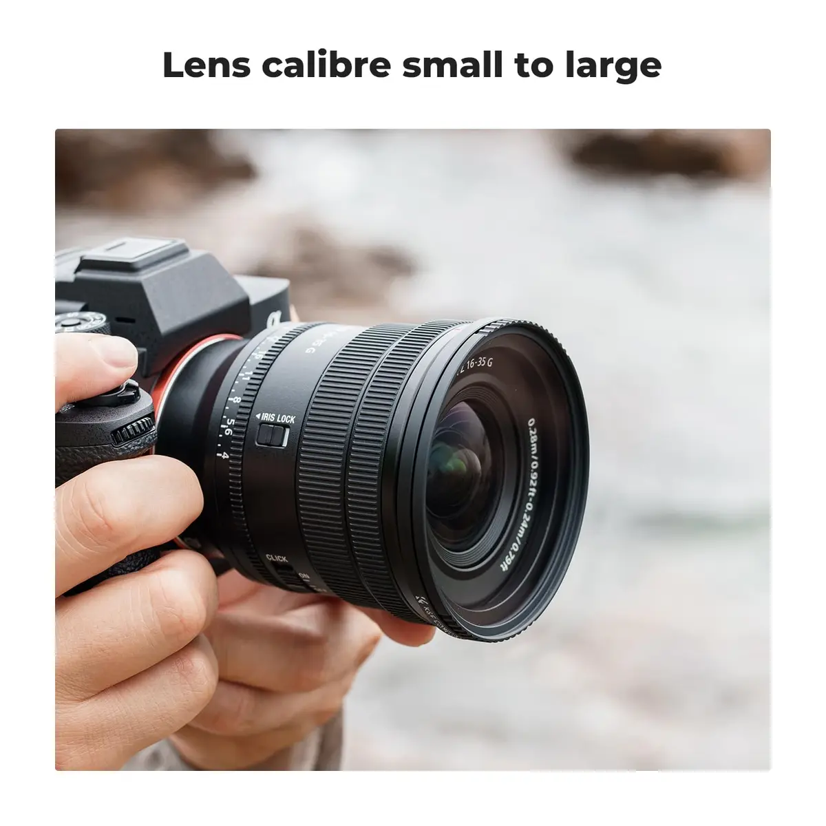 K&F CONCEPT 55-82mm Step-Up Ring Adapter | Durable Aluminium Alloy, Converts 55mm to 82mm - view 3
