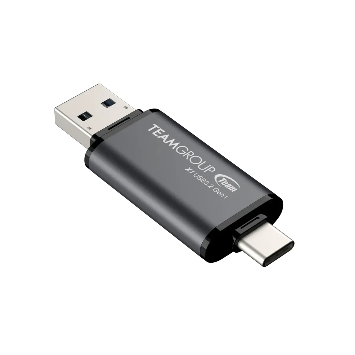 TEAMGROUP X1 128GB USB 3.2 Gen 1 Type-A & Type-C Flash Drive 128 GB | Dual Interface OTG Data Storage - view 2