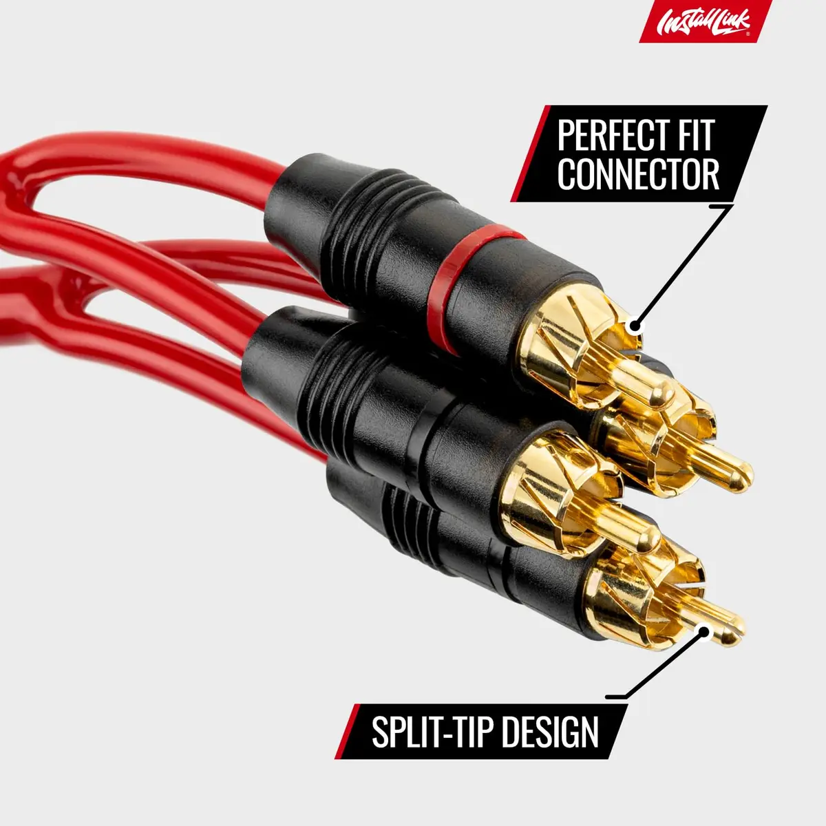Install Link RCA Audio Cable (12 Feet) 2-Male, Stereo & Subwoofer OFC | 3.65m, High-Grade Copper - view 7