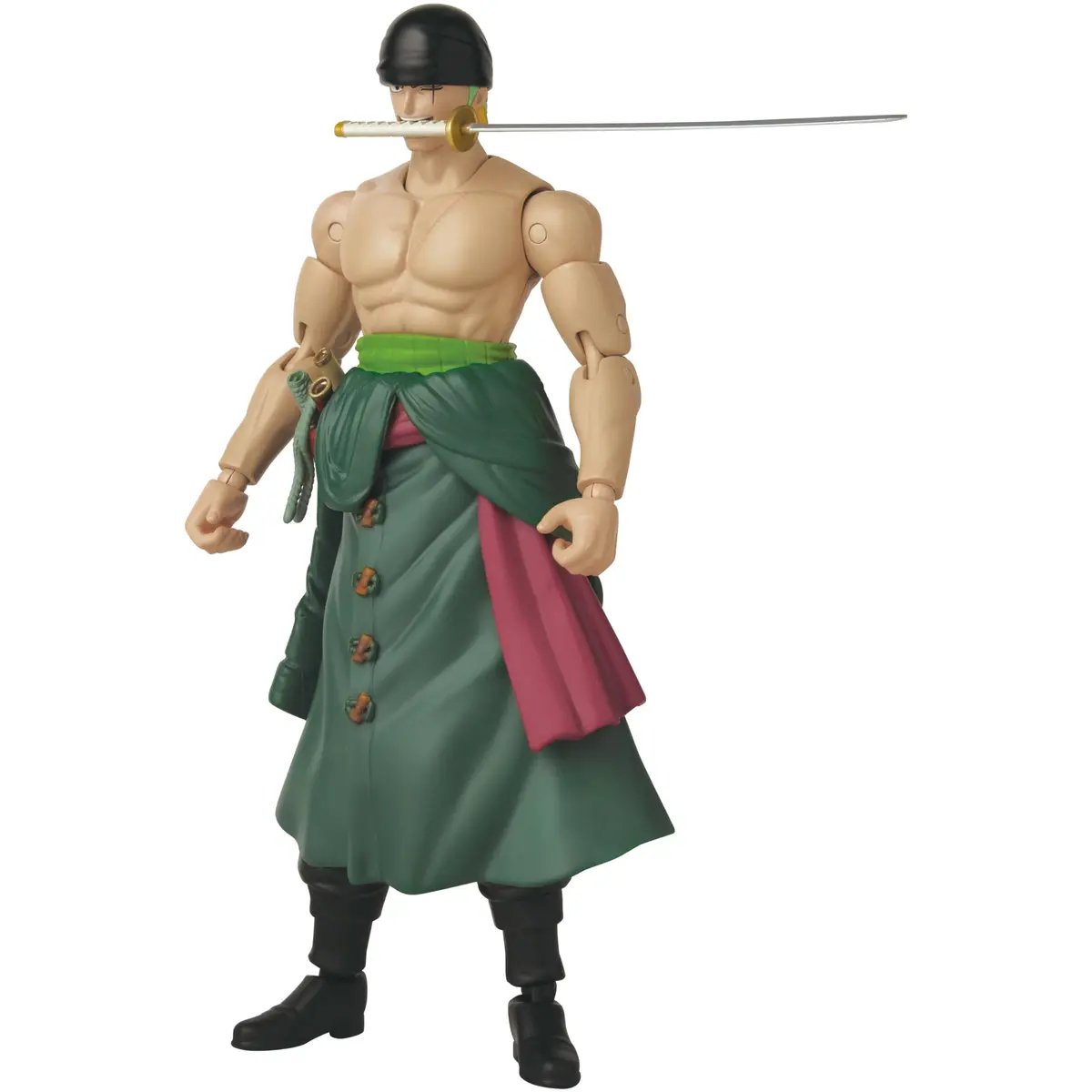 ANIME HEROES One Piece Roronoa Zoro Three Sword Style Action Figure | 6.5 inch scale, Plastic, Glossy finish, for ages 4+ - view 8