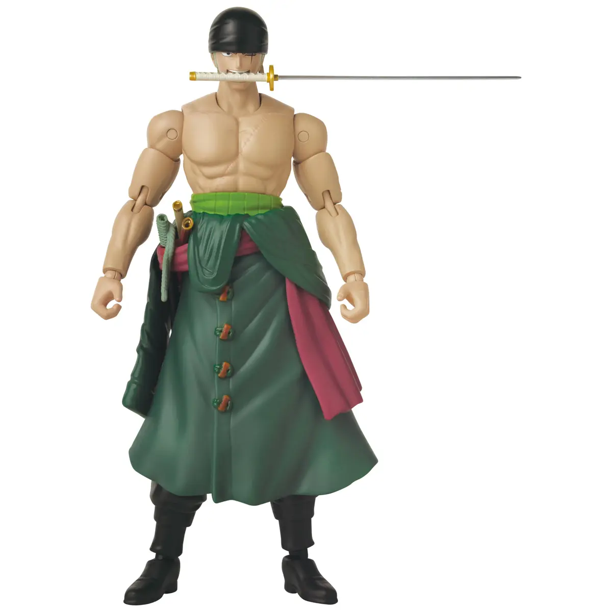 ANIME HEROES One Piece Roronoa Zoro Three Sword Style Action Figure | 6.5 inch scale, Plastic, Glossy finish, for ages 4+ - view 4