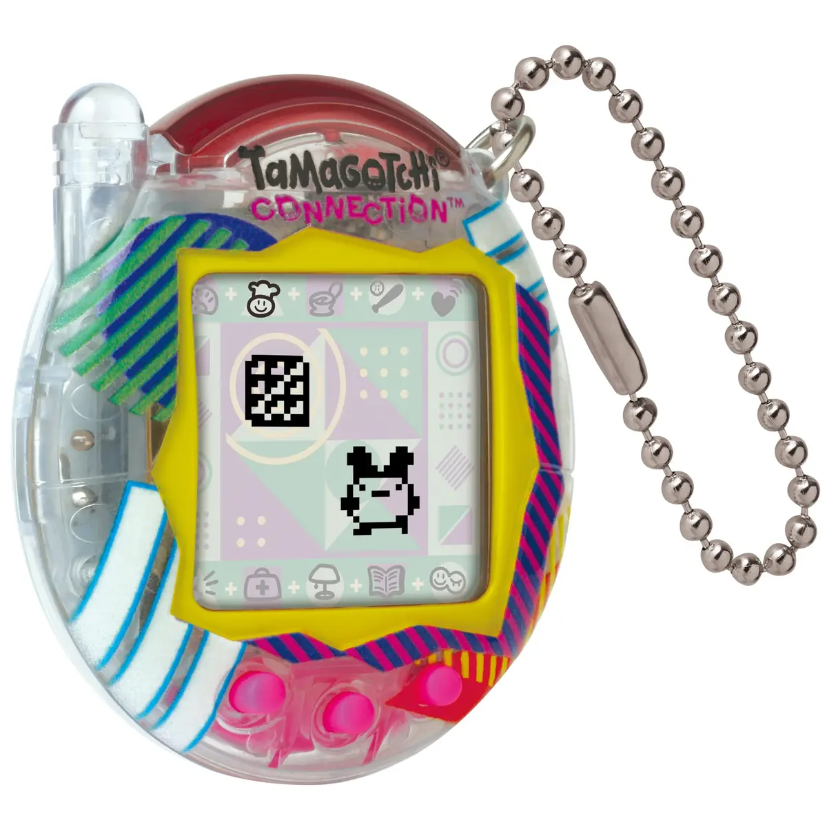 Tamagotchi Connection Virtual Pet Clear Retro | Interactive Electronic Toy for Kids 6+ - view 3