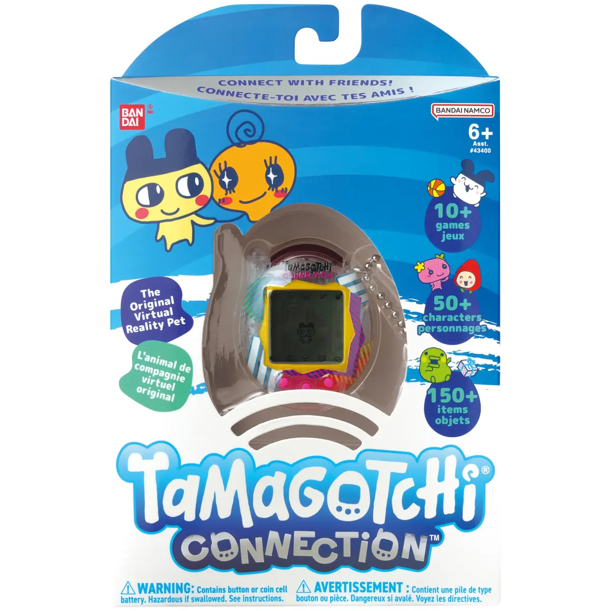Tamagotchi Connection Virtual Pet Clear Retro | Interactive Electronic Toy for Kids 6+ - view 4