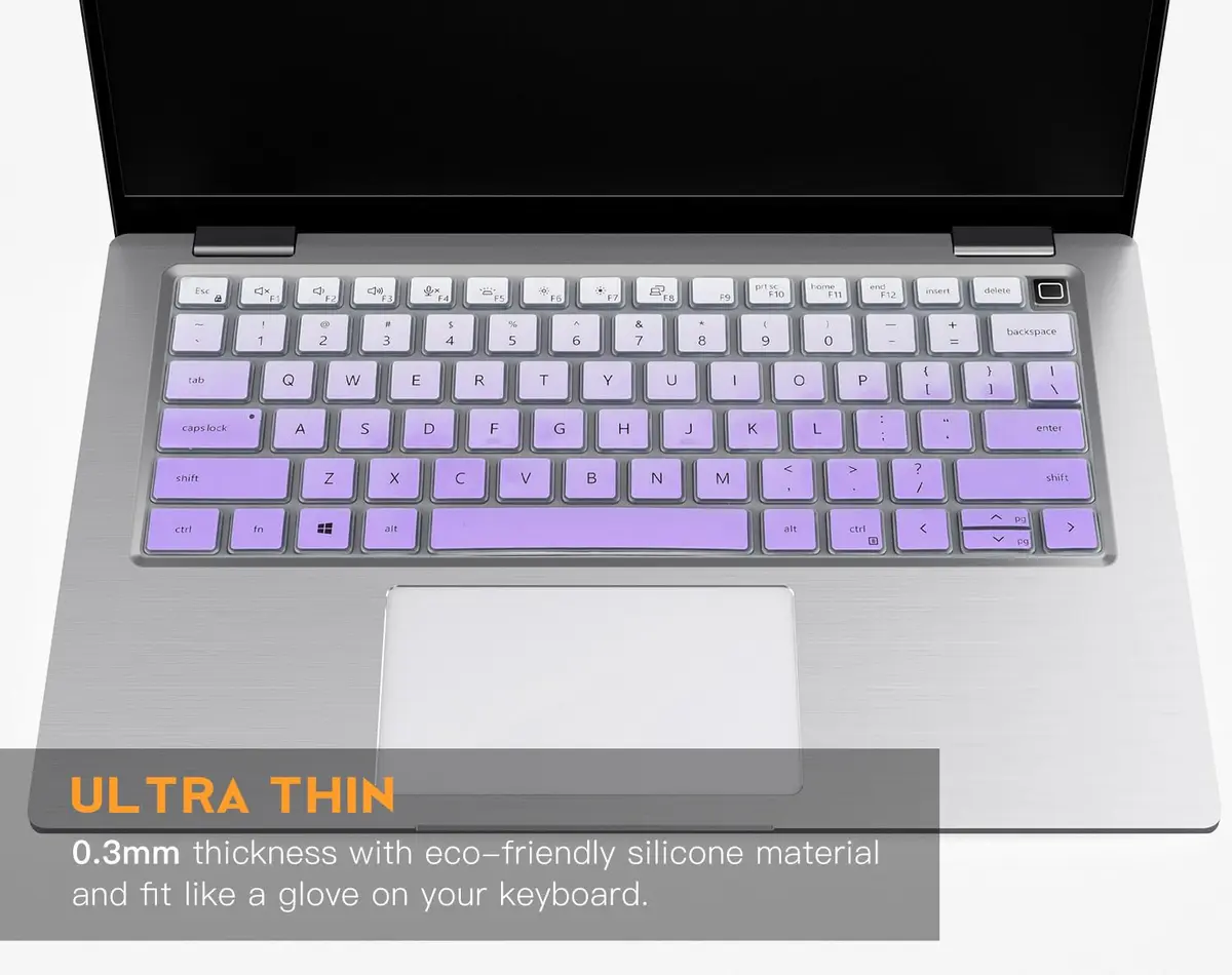 CaseBuy Keyboard Cover for Dell Latitude 14 & 15.6" | Ultra-Thin, Water-Resistant, US Type - view 5