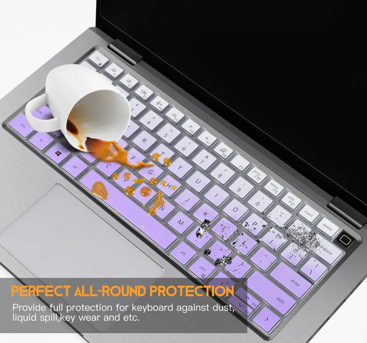 CaseBuy Keyboard Cover for Dell Latitude 14 & 15.6" | Ultra-Thin, Water-Resistant, US Type - view 6