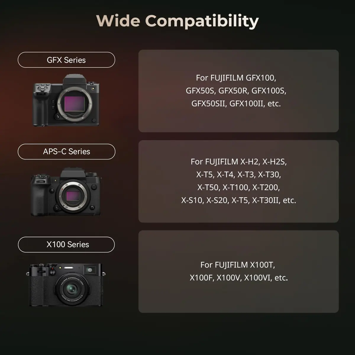SMALLRIG Hot Shoe Cover for FUJIFILM Cameras Black | Protects Hot Shoe from Scratches - view 2