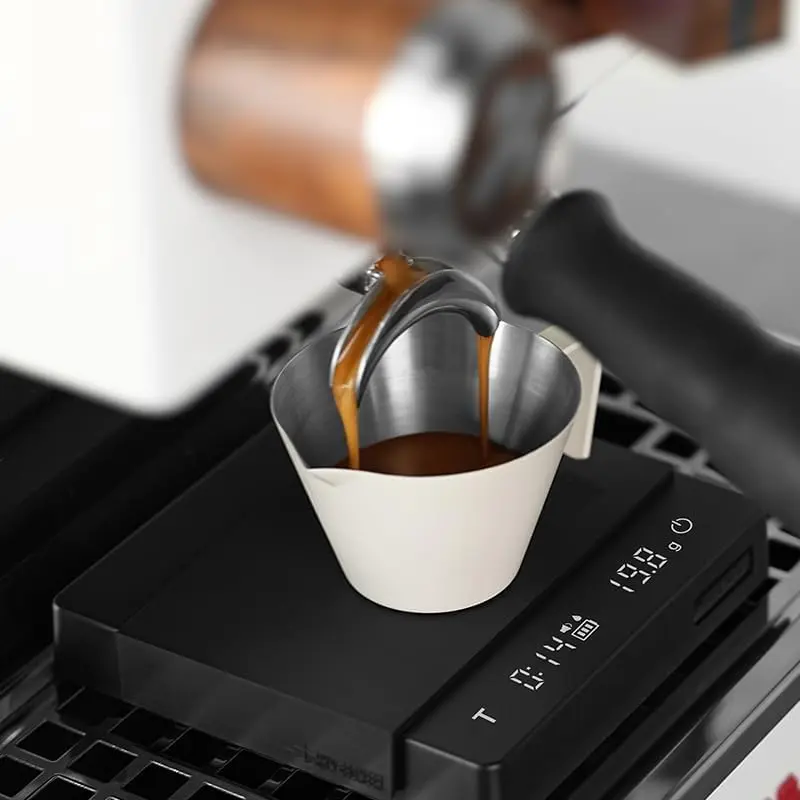 MHW-3BOMBER Mini Coffee Scale with Timer, Rechargeable Espresso Scale 2kg (4.4lb) | Gravity Sensing, 0.1g Precision for Pour-Over - view 8