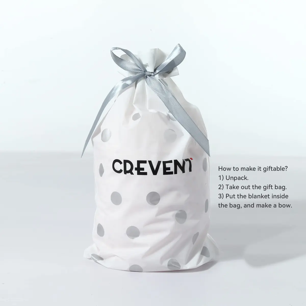 CREVENT Baby Security Blanket 10"X10" | Soft Minky Sensory Comforter for Newborns & Infants - view 5