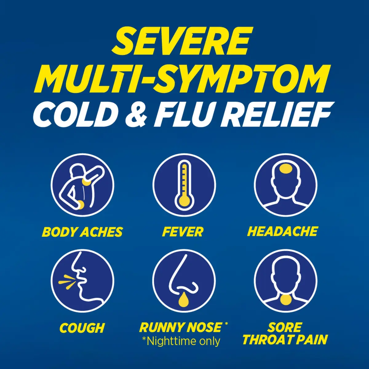 Theraflu Day and Night Pack 18 Packets | Severe Cold Relief Powder for Adults & Kids - view 3