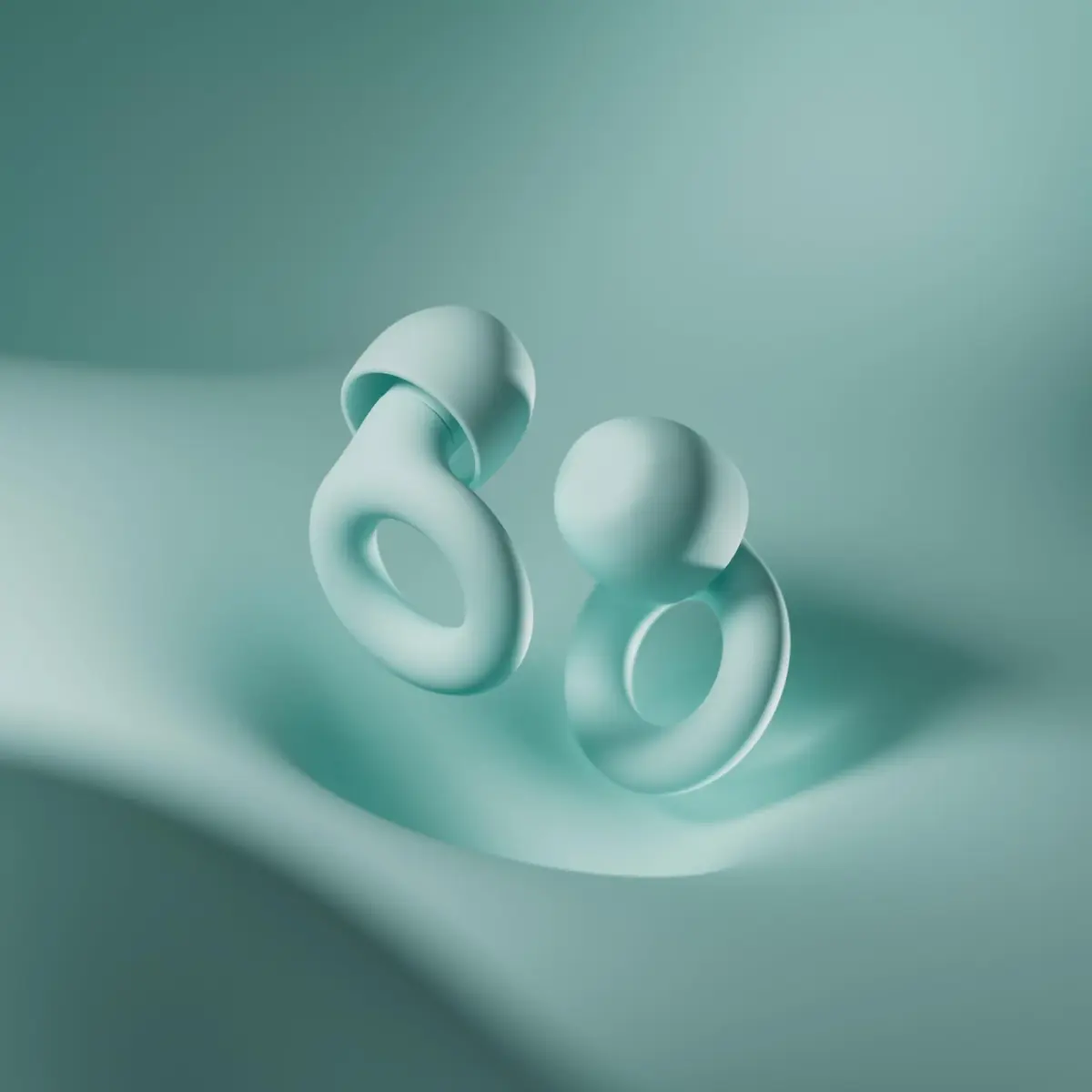 Loop Quiet 2 Ear Plugs Mint | 24dB SNR Noise Reduction, Reusable Silicone for Sleep & Focus - view 5