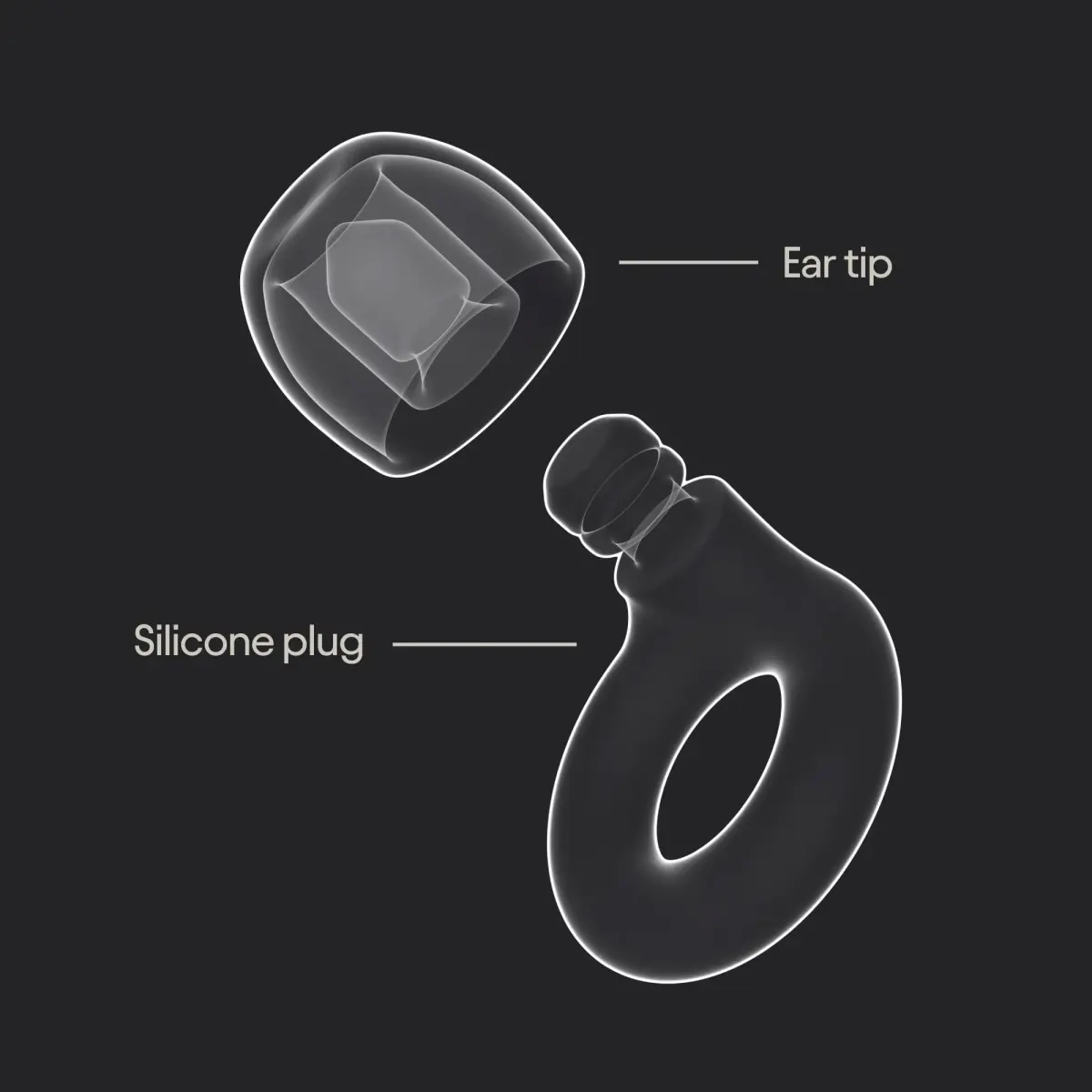 Loop Quiet 2 Ear Plugs Mint | 24dB SNR Noise Reduction, Reusable Silicone for Sleep & Focus - view 6