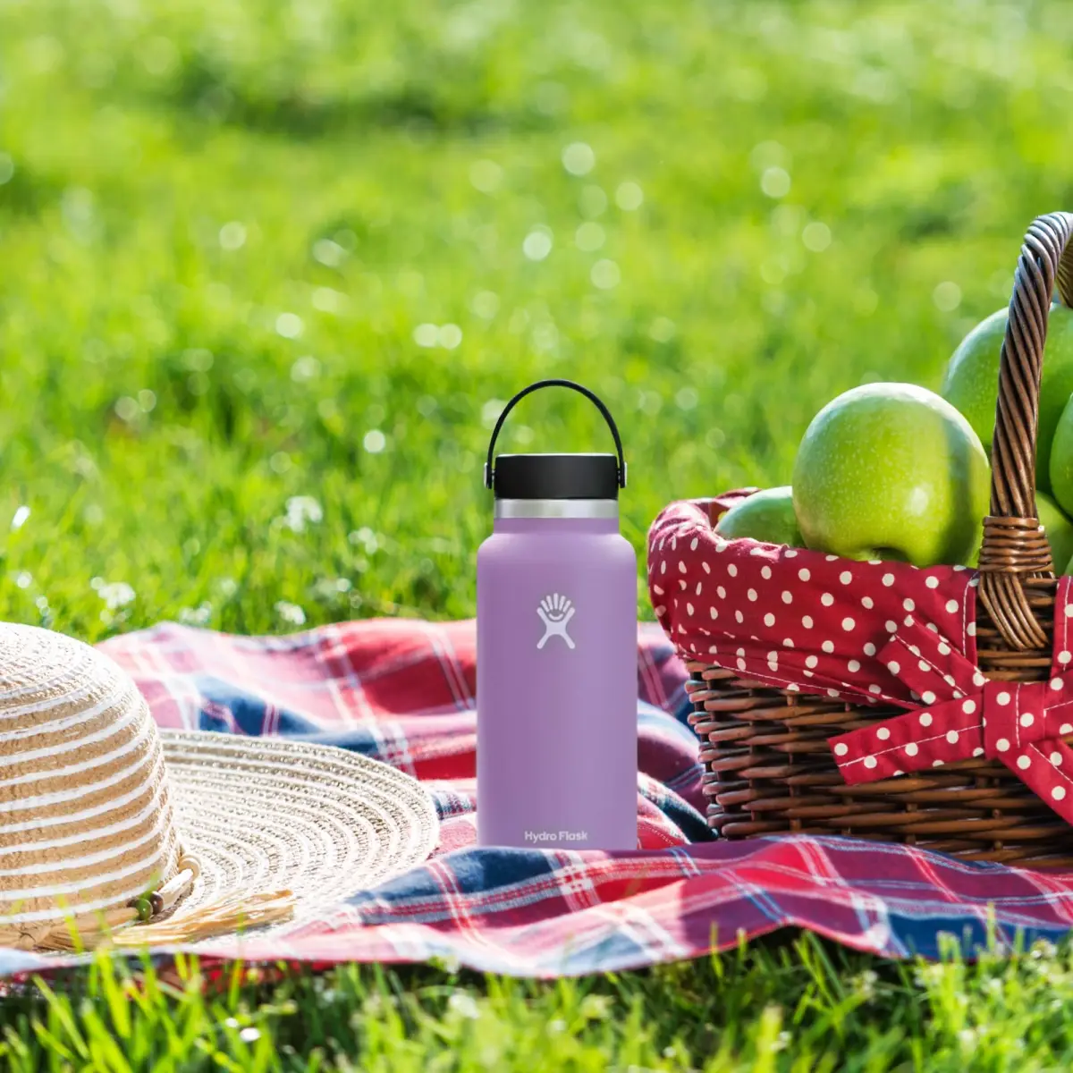 Hydro Flask 32 Oz Moonshadow Wide Mouth Water Bottle | Insulated Stainless Steel, Leakproof - view 2