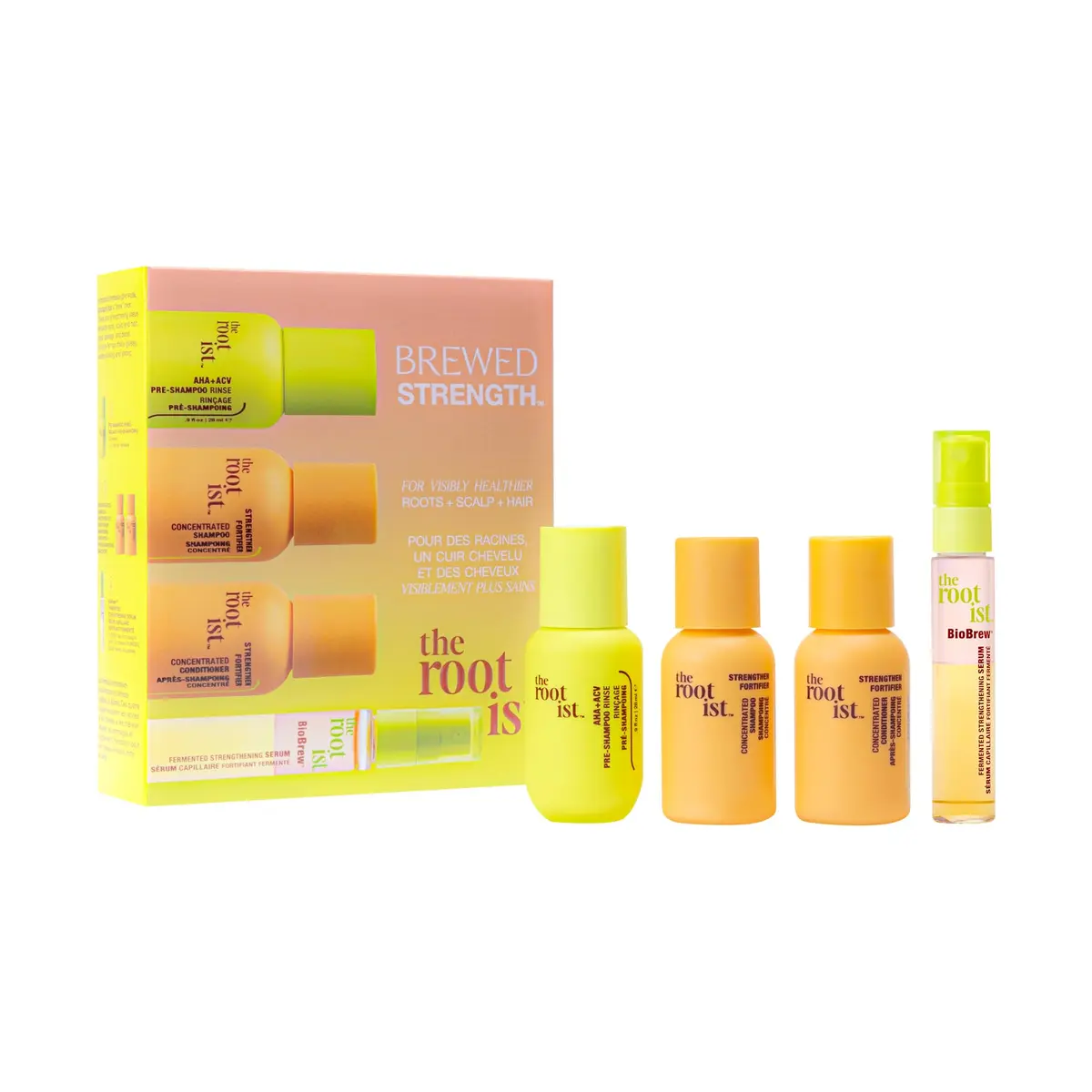 THE ROOTIST Hair Care Mini Kit 4-Piece Travel Set | All Hair Types, Sulfate-Free, 0.02 Fl Oz (Pack of 2) - main product image