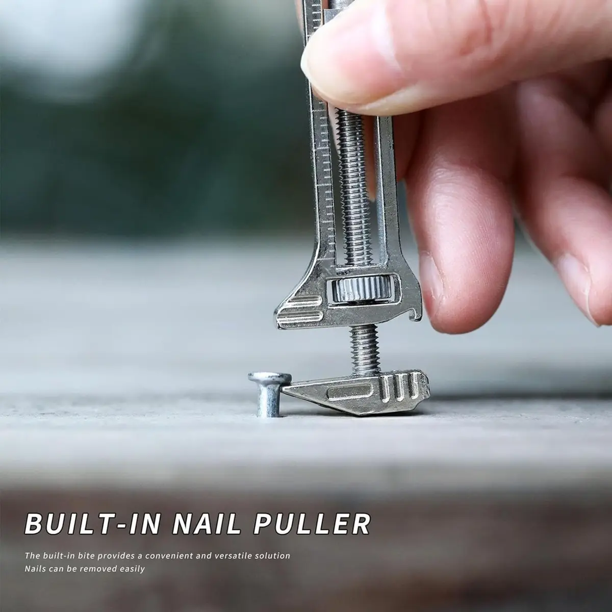 ORLUK Compact Titanium Multitool - Mini Wrench, Bottle Opener, Caliper | Portable & Multifunctional - view 2