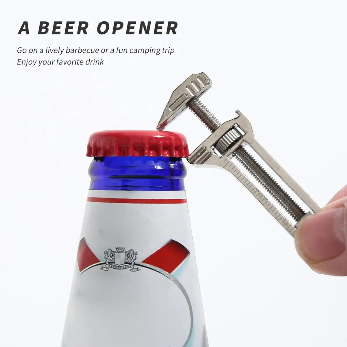 ORLUK Compact Titanium Multitool - Mini Wrench, Bottle Opener, Caliper | Portable & Multifunctional - view 7