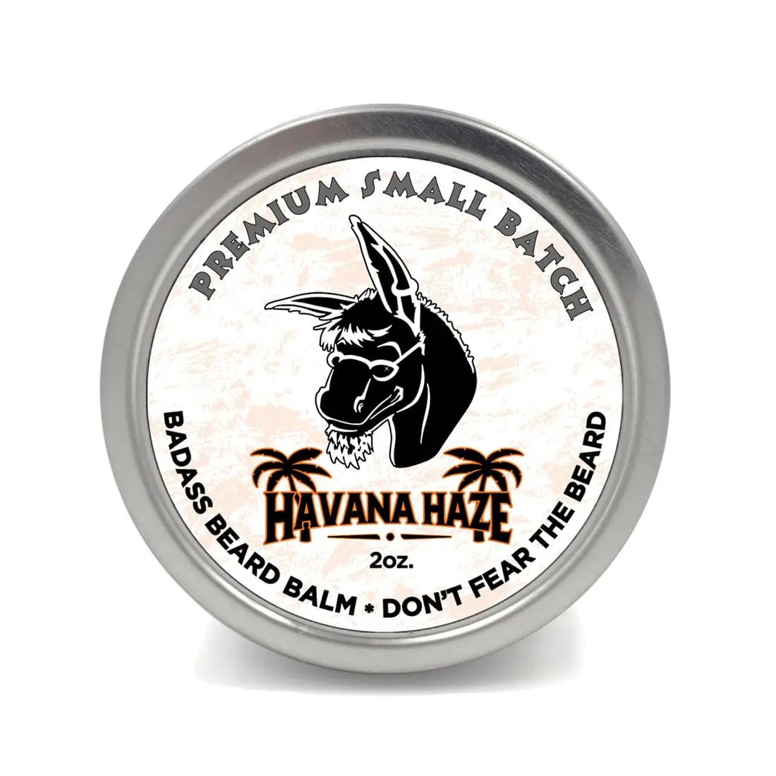 Badass Beard Care Beard Balm - The Havana Haze, 2 Ounce | All Natural Ingredients, Promotes Healthy Beard & Skin - view 3