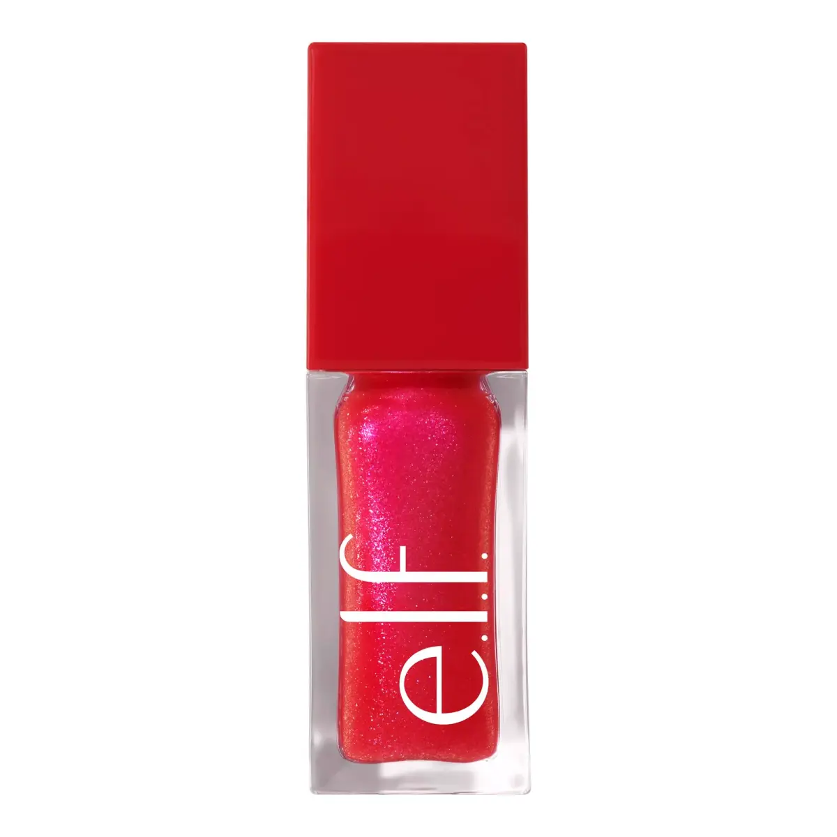 e.l.f. Jelly Pop Glow Reviver Lip Oil, Watermelon Pink 0.25 Fl Oz (7.4 ml) | Vegan & Cruelty-Free - view 6