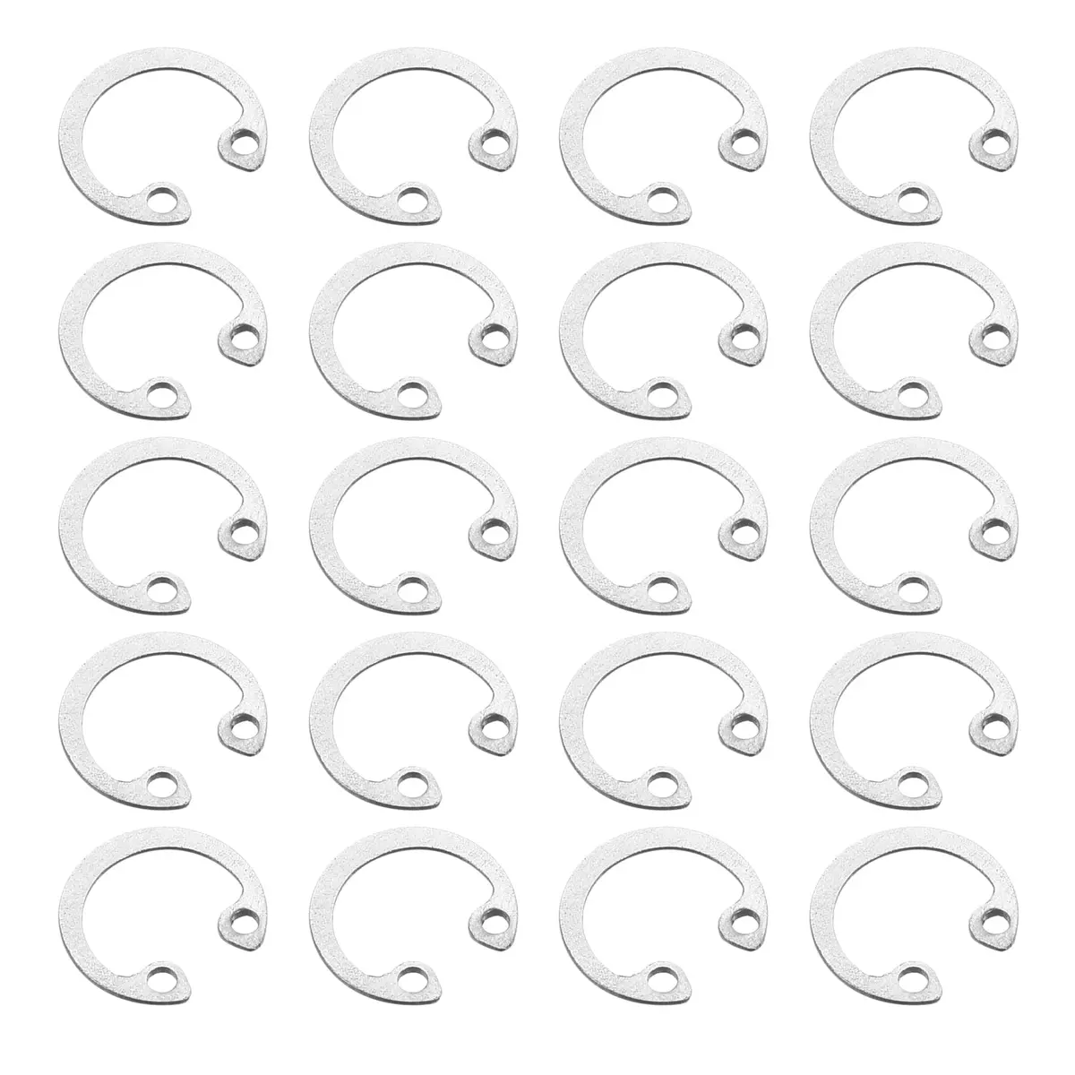 uxcell 20Pcs 9mm Internal Retaining Ring Circlip | Stainless Steel, Corrosion-Resistant, 20 Pack - main product image