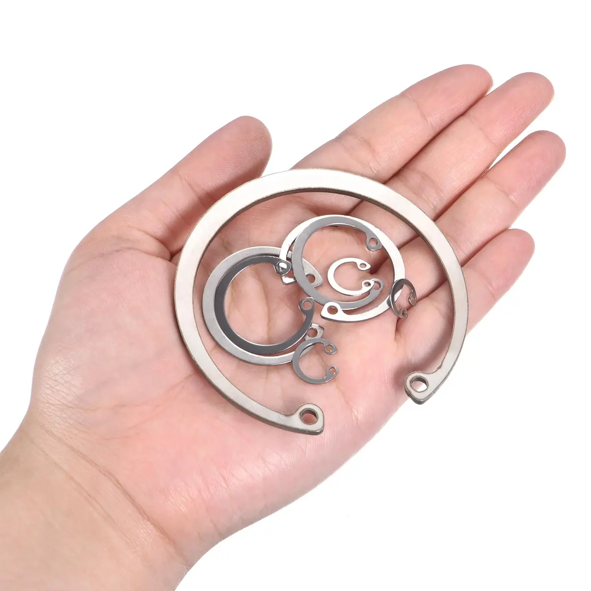 uxcell 20Pcs 9mm Internal Retaining Ring Circlip | Stainless Steel, Corrosion-Resistant, 20 Pack - view 5