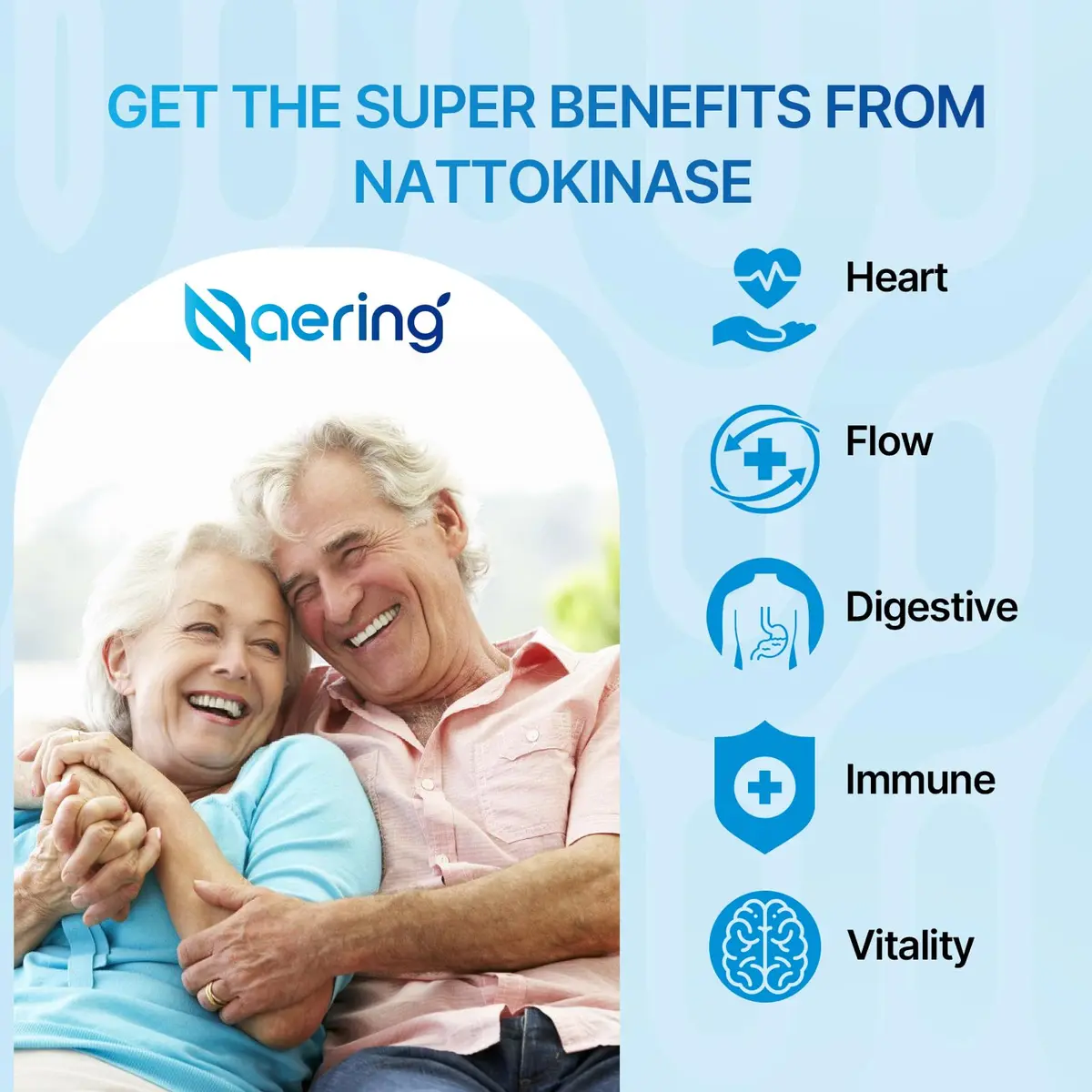 Naering Liposomal Nattokinase 12,000 FU Serrapeptase 360,000 SPU | Advanced Enzyme Supplement for Wellness (70-120 chars) - view 5